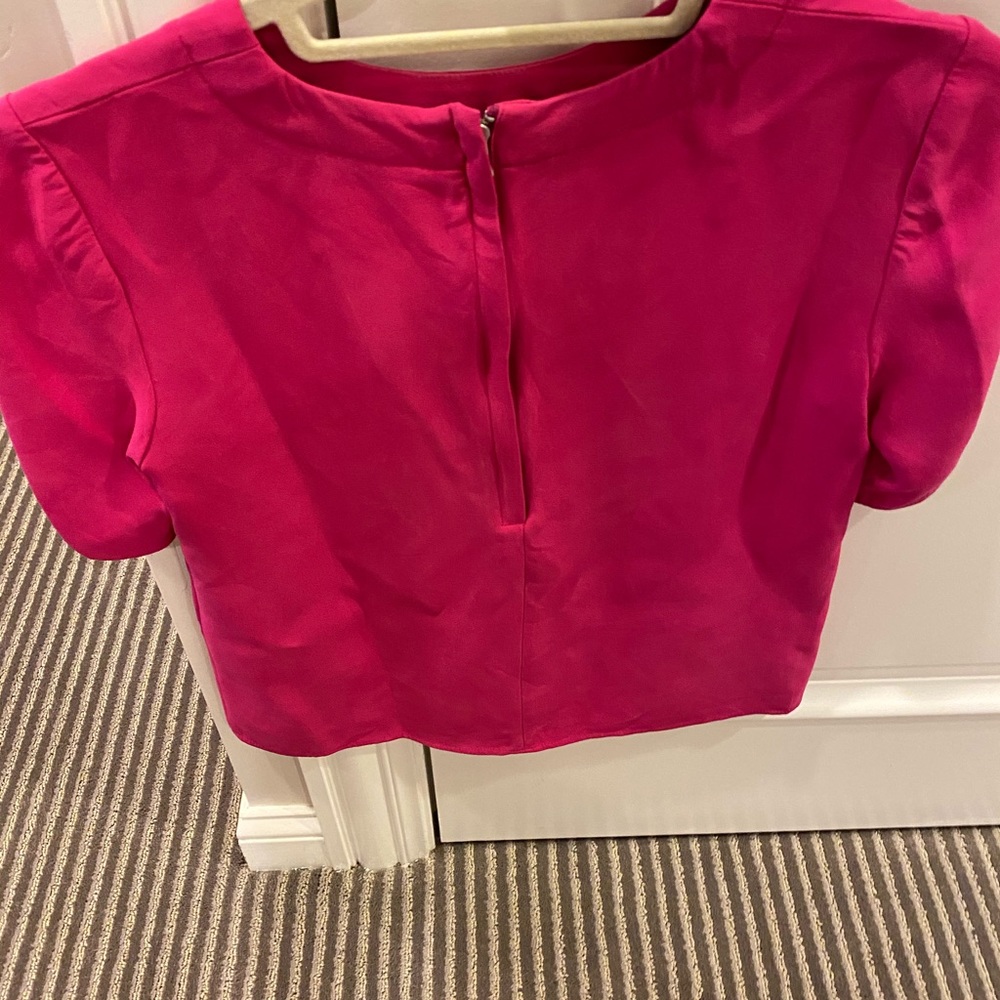 DESIGNER Adam Lippes Pink Blouse Worn Once